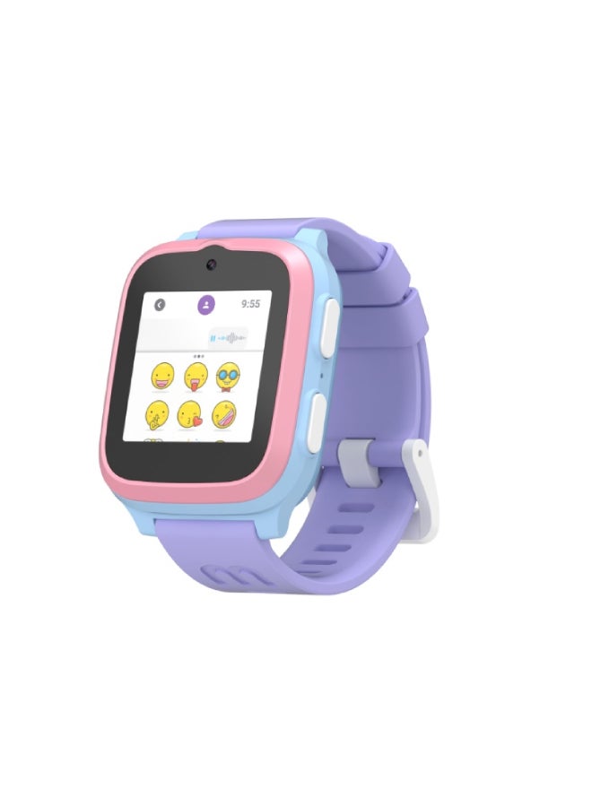 الخاص بي أولا ساعة ذكية للأطفال فون إس  بشريحة اتصال وشاشة . بوصة  ومكالمات فيديو ورسائل وتتبع جي بي إس لحظي وزر طوارئ وتنبيهات أمان ووضع مدرسي وتعمل في  دولة للأعمار من - - مزيج الحلوى - Image 2