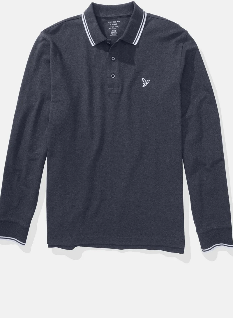 امريكان ايجل Logo Polo T-Shirt