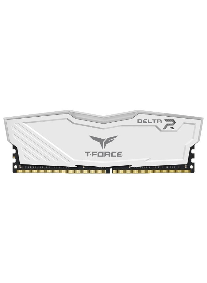 TeamGroup T-FORCE 16GB (8GBX2) 3600MHz CL18 DDR4 WHITE RAM - Image 1
