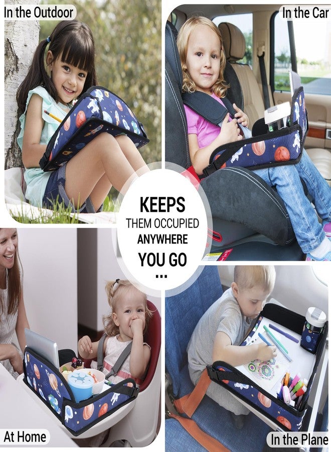 COOLBEBE Kids Travel Tray for Toddler Car Seat, Travel Tray for Airplane - Image 2