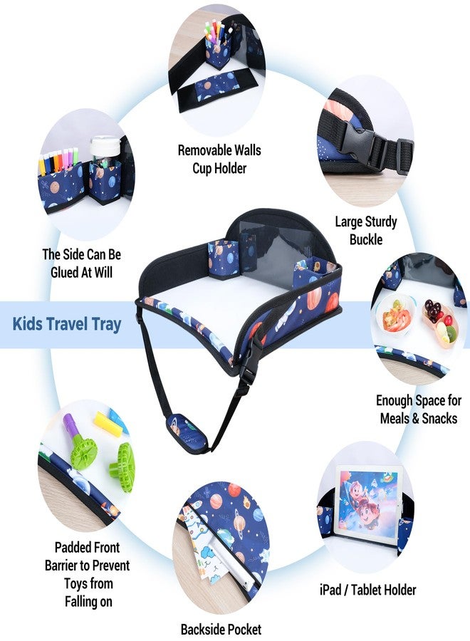 COOLBEBE Kids Travel Tray for Toddler Car Seat, Travel Tray for Airplane - Image 3