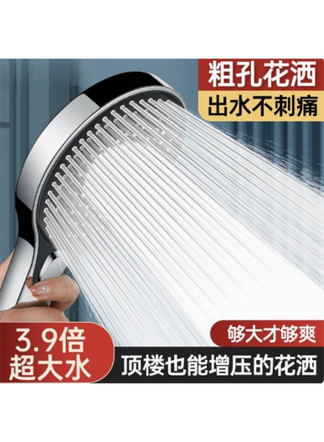 Pressurized Shower Head, High Pressure Large Panel Shower Nozzle for Bathroom, Powerful Shower Sprayer for Bathing - Image 3
