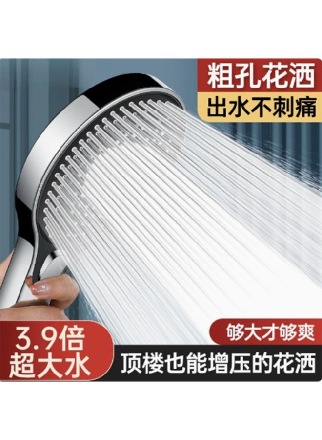 Pressurized Shower Head, High Pressure Large Panel Shower Nozzle for Bathroom, Powerful Shower Sprayer for Bathing - Image 2
