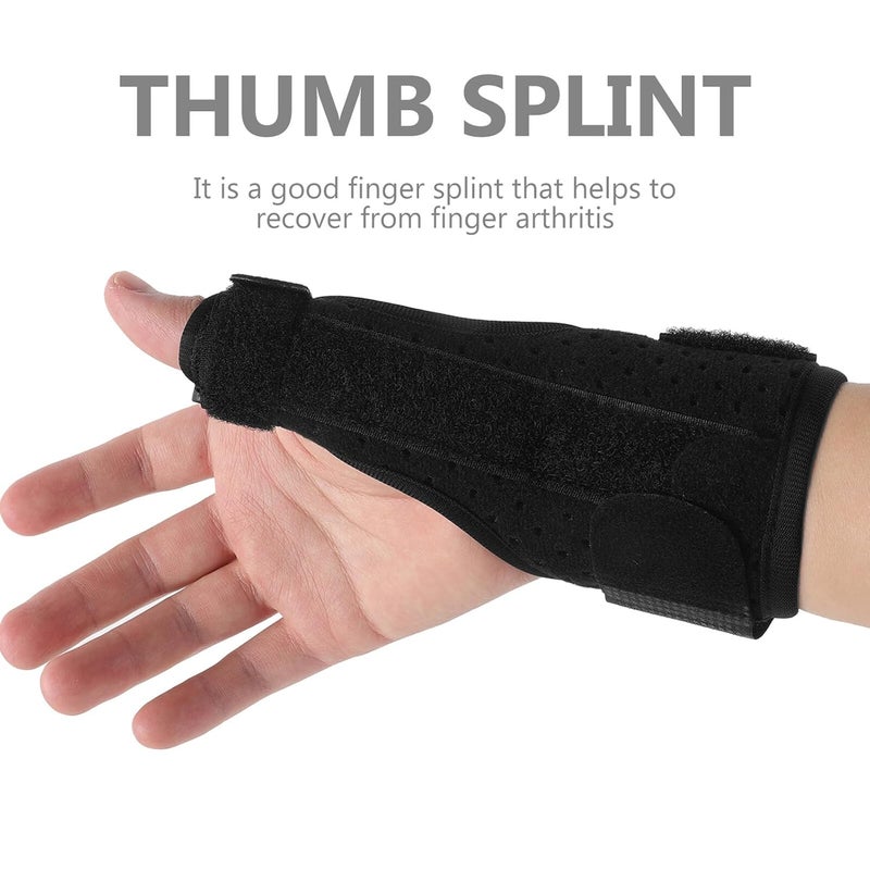 Thumb Support Band Wrist Brace Aluminum Splint for Thumb Sprain Protection Hand Brace for Injury and Tendon Support - Image 4