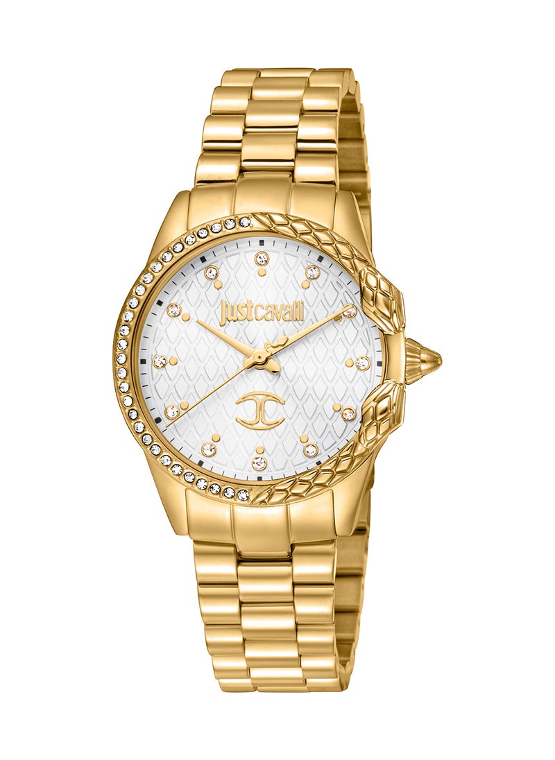 Just Cavalli - Women's Analog Round Shape Stainless Steel Wrist Watch JC1L095M0355 - 32 Mm - Image 1