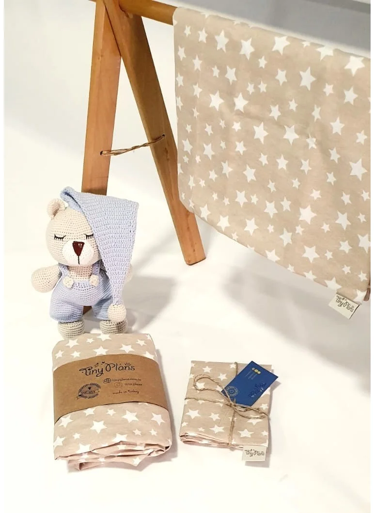 Tiny Plans Elastic Baby-Children's Sheet Pillowcase Set