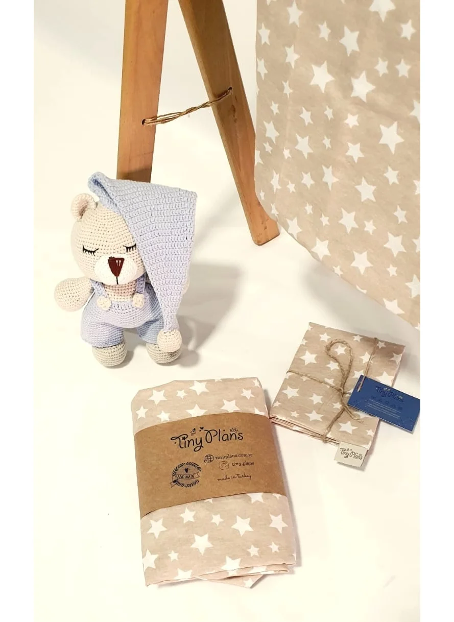 Tiny Plans Elastic Baby-Children's Sheet Pillowcase Set