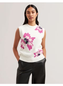 Ted Baker Floral Crew Neck Tank Top  - Image 1
