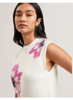 Ted Baker Floral Crew Neck Tank Top  - Image 3