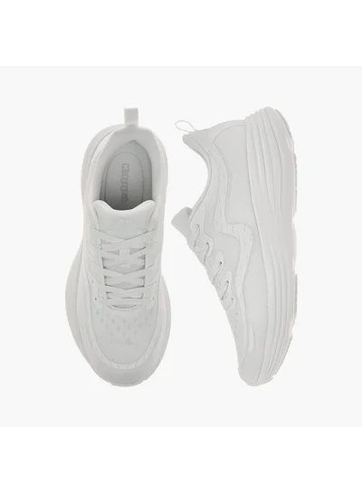 Kappa Women's Panelled Lace-Up Sports Shoes - SHO23AA013WBB