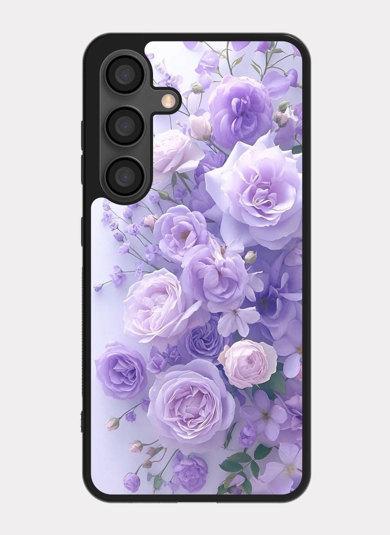PXLAAT Samsung Galaxy S24 Plus case cover Flowers - Image 1