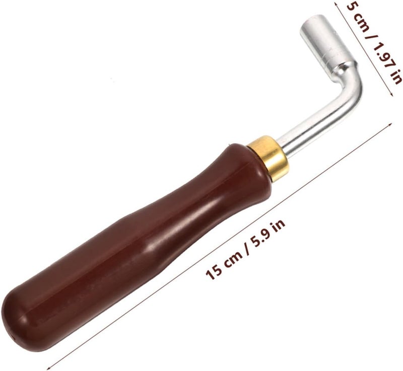 2pcs Professional Zither Tuning Tool Dulcimer Tuning Spanner Piano Tuner Wrench for Chinese Instruments - Image 2