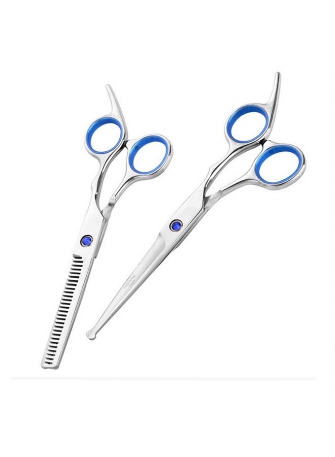 LIGICKY Baby Hair Cutting Scissors Set Professional Safety Round Tip Stainless Steel Hair thinning Shears Bang Hair Scissor for Kids/Salon/Home - Image 3