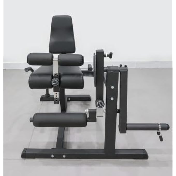 rayihni Miracle Fitness Plate Loaded Leg Extension/Leg Curl Machine- Wb018 - Image 3