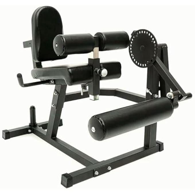 rayihni Miracle Fitness Plate Loaded Leg Extension/Leg Curl Machine- Wb018 - Image 1