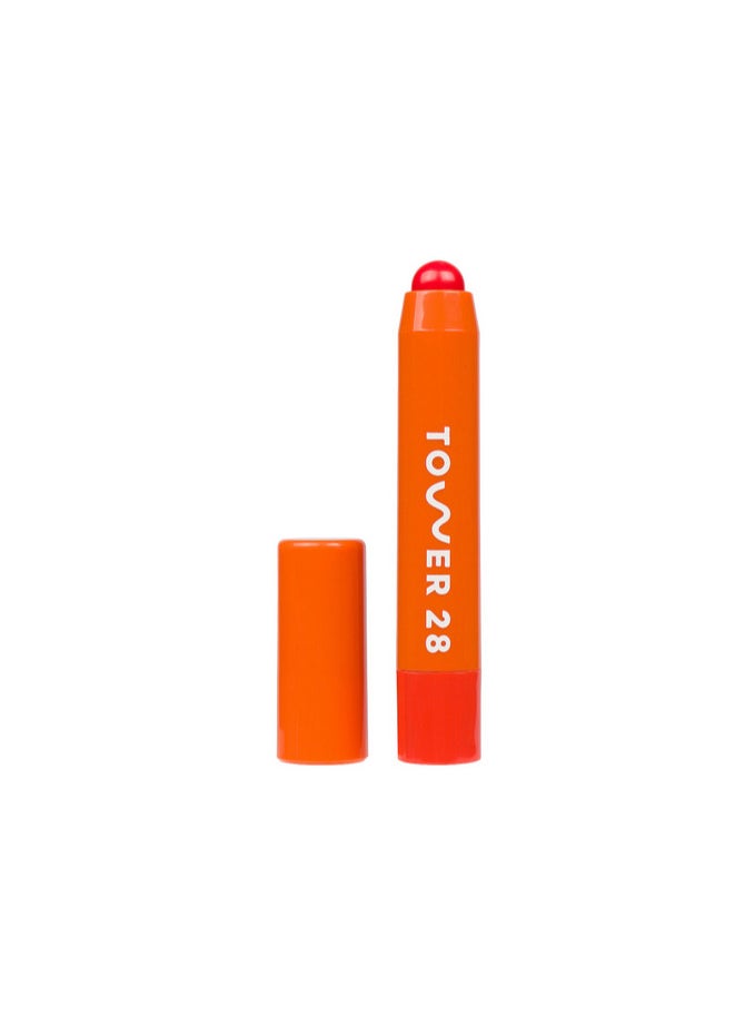 TOWER 28 JuiceBalm Vegan Tinted Lip Balm Treatment Tower 28  Color: Squeeze 