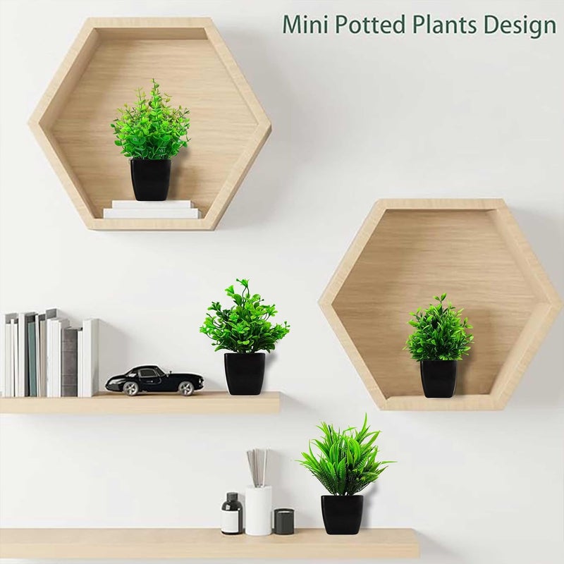 Dodecroo UltraRealistic Artificial Potted Plant Pack of 12 Lush Plastic Greenery for Effortless Home Office Decor No Maintenance Required for Artificial Flower with Pot 175 CM - Image 3