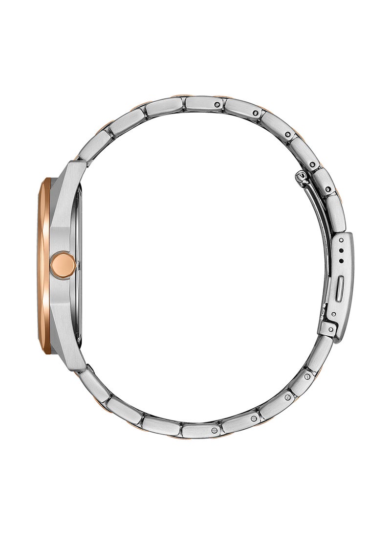 CITIZEN Men's Analog Round Shape Stainless Steel Wrist Watch BM7606-84L - 41 Mm - Image 3