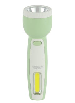 Olsermark Rechargeable LED Flashlight Torch Long Range Strong Light And Long Battery Life With Tail Light Design  - Image 1