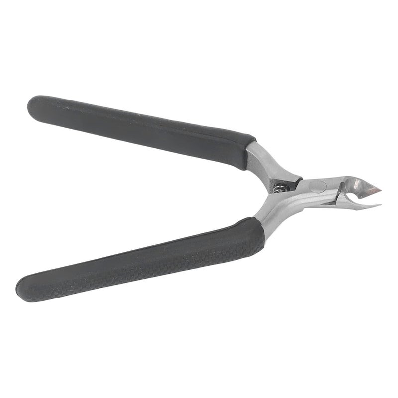Professional Stainless Steel Cuticle Trimmer Dead Skin Remover Inline Spring Slip Resistant Cuticle Trimmer Black - Image 5