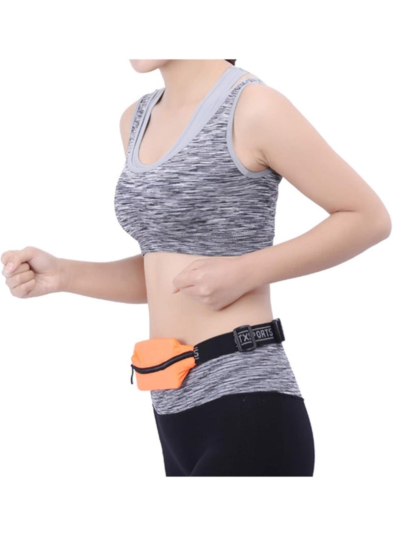 حقيبة خصر رياضية بحزام للجري وحامل للهاتف وأغراض صغيرة وجيب محمول للمشي والركض وحقيبة خصر أنيقة للنساء، لون عشوائي - Image 1
