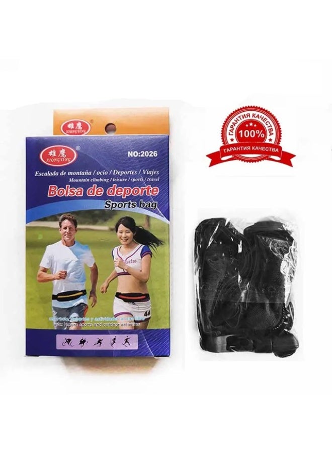 حقيبة خصر رياضية بحزام للجري وحامل للهاتف وأغراض صغيرة وجيب محمول للمشي والركض وحقيبة خصر أنيقة للنساء، لون عشوائي - Image 4