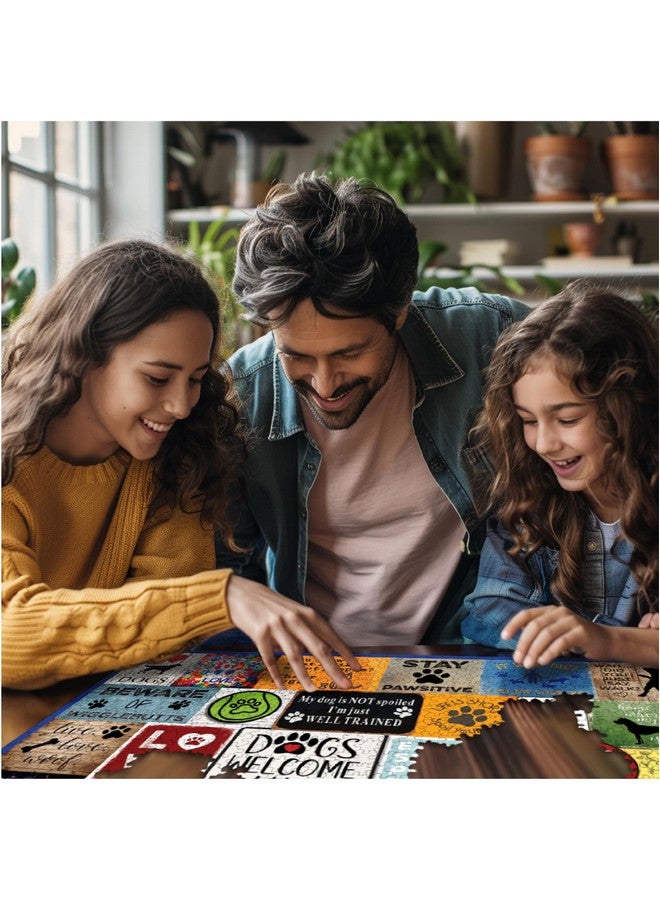 White Mountain Puzzles - I Love Dogs - 1000 Piece Jigsaw Puzzle for Adults & Kids - Fun Family Activity - 24"x30" - Image 4