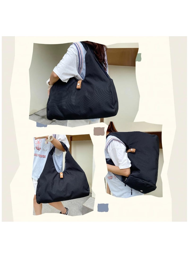 Anna Dry and Wet Separation Independent Shoe Compartment Yoga Bag for Yoga Mat - Handheld Fitness Tote - Image 5