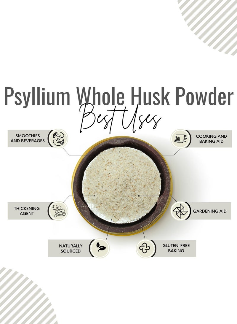 Awafi Mill - Premium Psyllium Whole Husk Powder | Natural Thickening and Binding Agent for Baking, Cooking, and Smoothies - Image 1