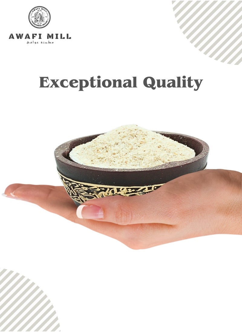 Awafi Mill - Premium Psyllium Whole Husk Powder | Natural Thickening and Binding Agent for Baking, Cooking, and Smoothies - Image 1