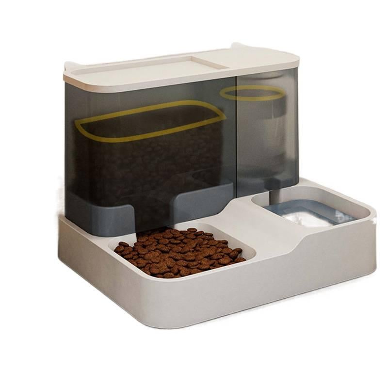 Pet Bowl Double Indoor Feeding Home Feeding Accessory Pet Food Bowl Routine Feeding Daily Feeding - Image 5