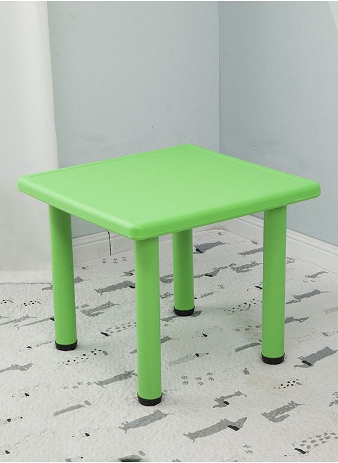 XIANGYU Plastic Pure Color Furniture Kids Square Table For Kindergarten  - Image 1