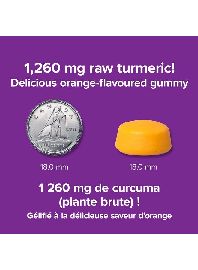 Webber naturals Webber Naturals Turmeric Curcumin Gummies 1260 mg Orange, 120 Gummies - Image 5