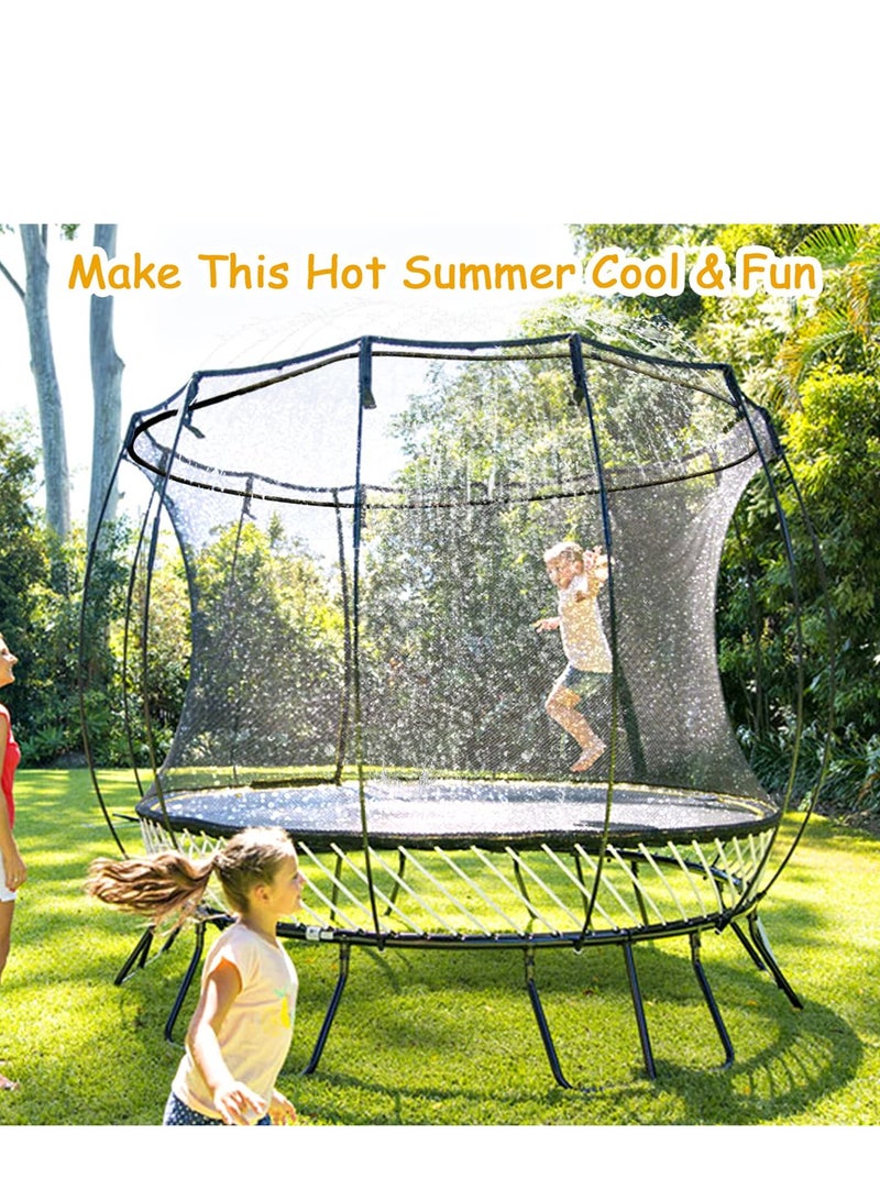 Barakah Trampoline Sprinkler for Kids, Outdoor Backyard Water Park Fun, Summer Water Sprinkler Toys for Boys and Girls, 15M/49.2FT Long for Ultimate Splash Adventures - Image 5