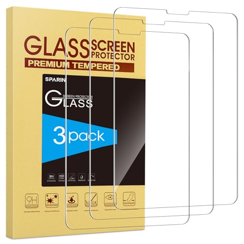 SPARIN 3 Pack Screen Protector for iPad Air 5th 4th Generation 10.9 inch (Air 5/4) 2022/2020, iPad Pro 11 inch (2022/2021/2020/2018), Tempered Glass, Case Friendly, Anti-Scratch - Image 1