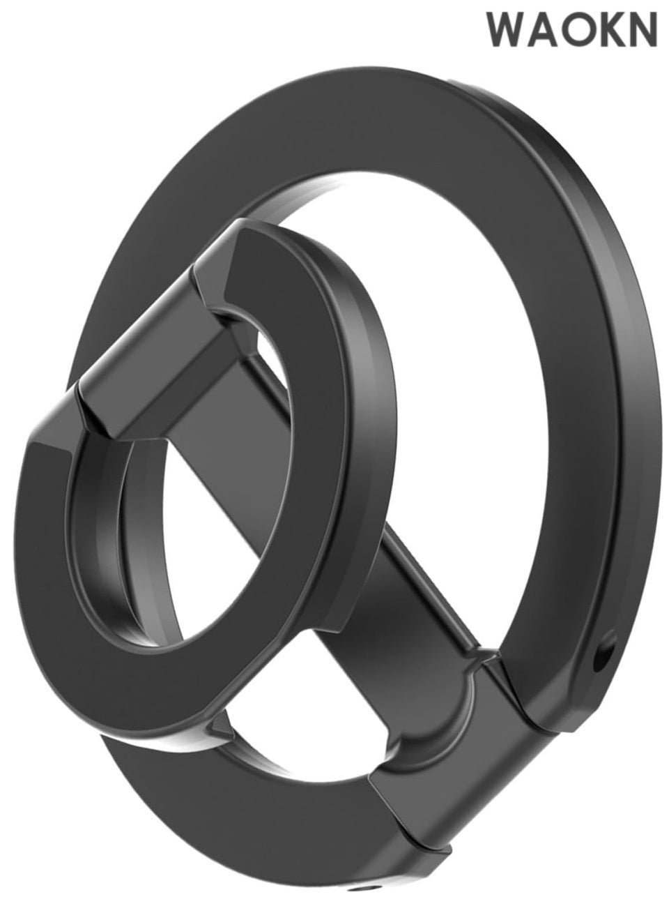 Magnetic Mobile Phone Holder, Mobile Phone Ring Holder, 360 Degree Rotating Ring Holder, Metal Mobile Phone Holder, Removable Phone Grip, Multi-Angle Rotation for Perfect Viewing, Anti-Slip Phone Ring Holder for Secure Grip