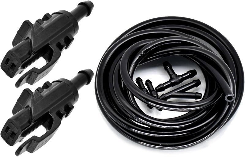 DEMULAX Windshield Wiper Washer Nozzle and Hose - Image 1