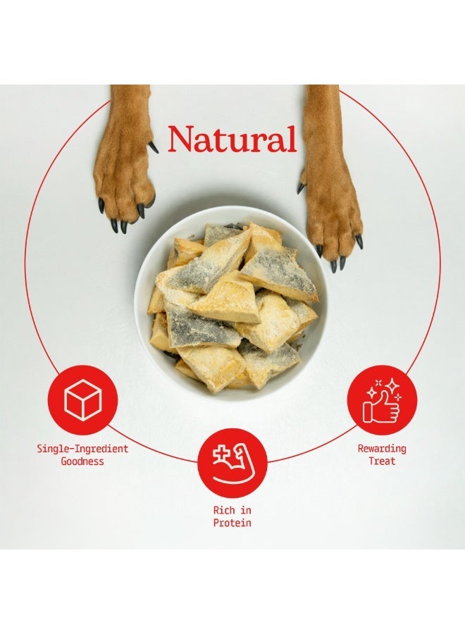 Carnibites Freeze-Dried Chunky Salmon – 100% Natural Single-Ingredient Snacks for Cats & Dogs – High-Protein, Grain-Free, All-Natural Pet Snacks (100g) - Image 5