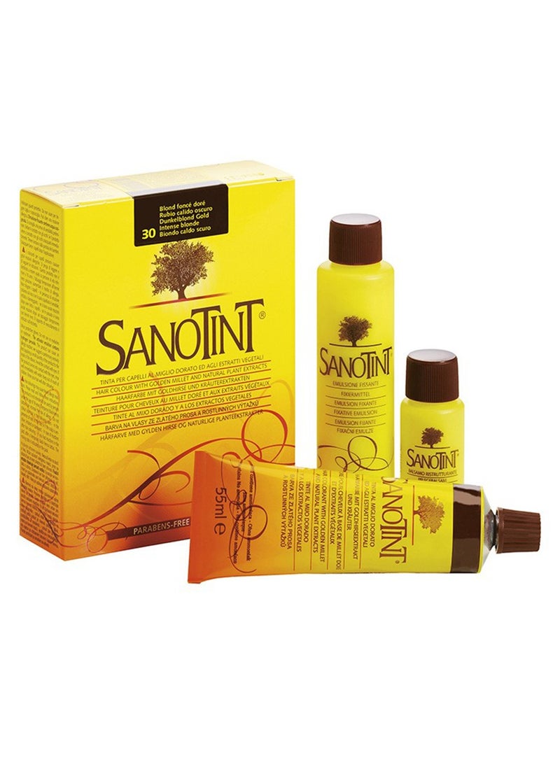 Sanotint Classic Hair Color Intense Blonde 30 - Natural Permanent Hair Dye, 125 ml  - Image 1