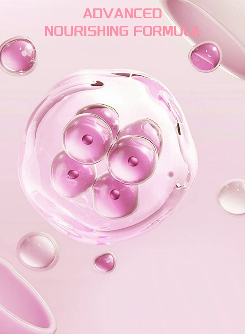 Pink Collagen Capsule Cream, Face Moisturizer - Lightweight Moisturizing Cream, Niacinamide for Uneven Skin Tone, Glow hydration,50g