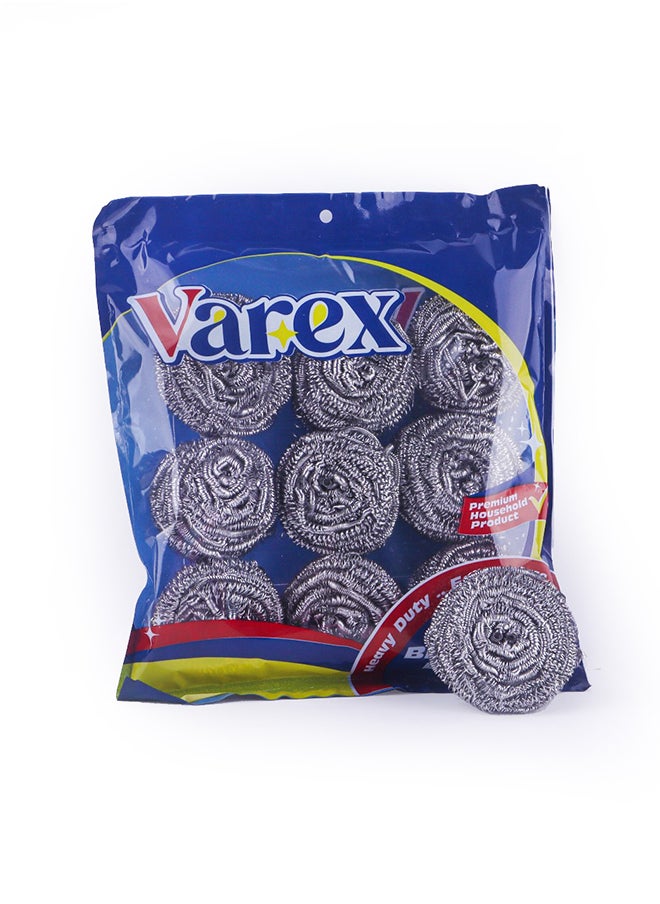 Varex Varex Stainless Steel Scrubbers 9 Piece 