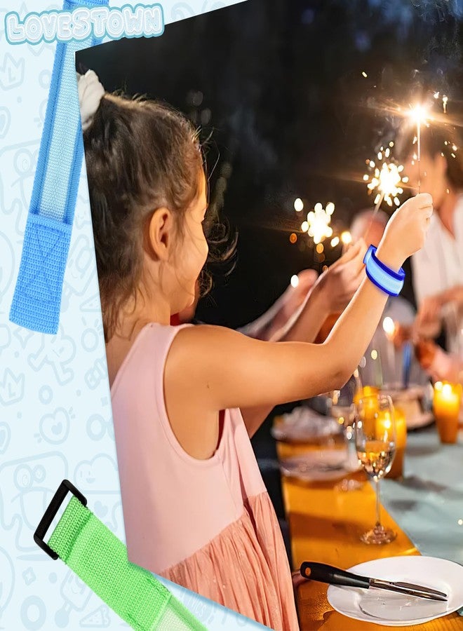 لوفس تاون أساور LovesTown المضيئة في الظلام، 6 قطع، أساور مضيئة متعددة الألوان، أساور LED للأطفال، لوازم الحفلات الليلية - Image 4