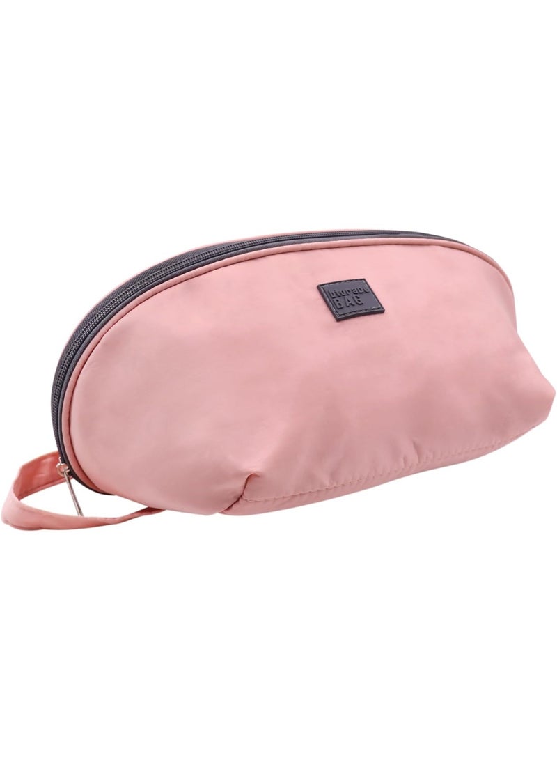 YelaJoy Travel Underwear Organizer Bag Multifunctional Travel Bra Underwear Storage Bag Portable Socks Lingerie Pouch,Pink - Image 2