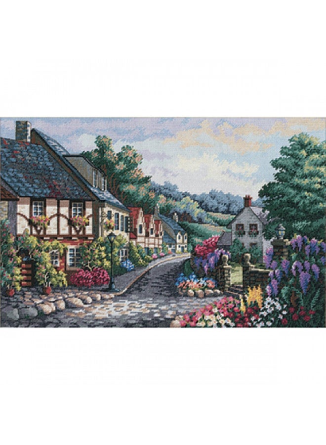 Dimensions Needlecrafts 3817 Counted Cross Stitch, Memory Lane , Gold