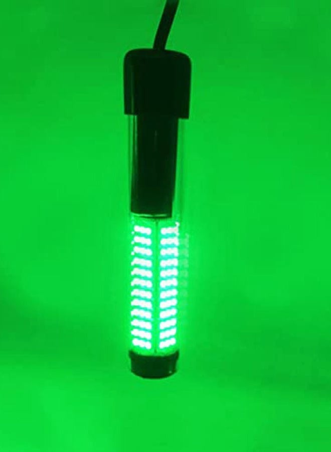 SAMDO (green) - IP68 12V LED Underwater Fishing Light Lamp 1080 Lumens Drop Fish Boat Night Light 8W - Image 1