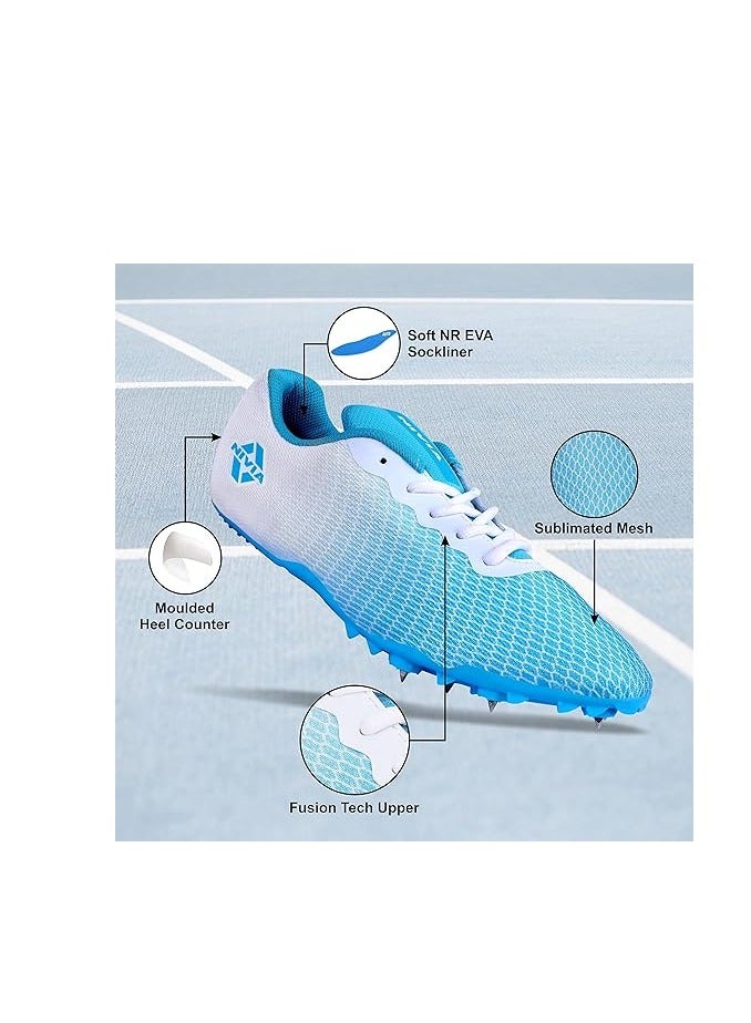 Nivia Spikes Strider 2.0 Running Shoes | For Running, Jogging, Training, Gym | Breathable Mesh | Comfortable | Cushion | Light Weight | 8 UK / 9 US / 42 EU - Image 2