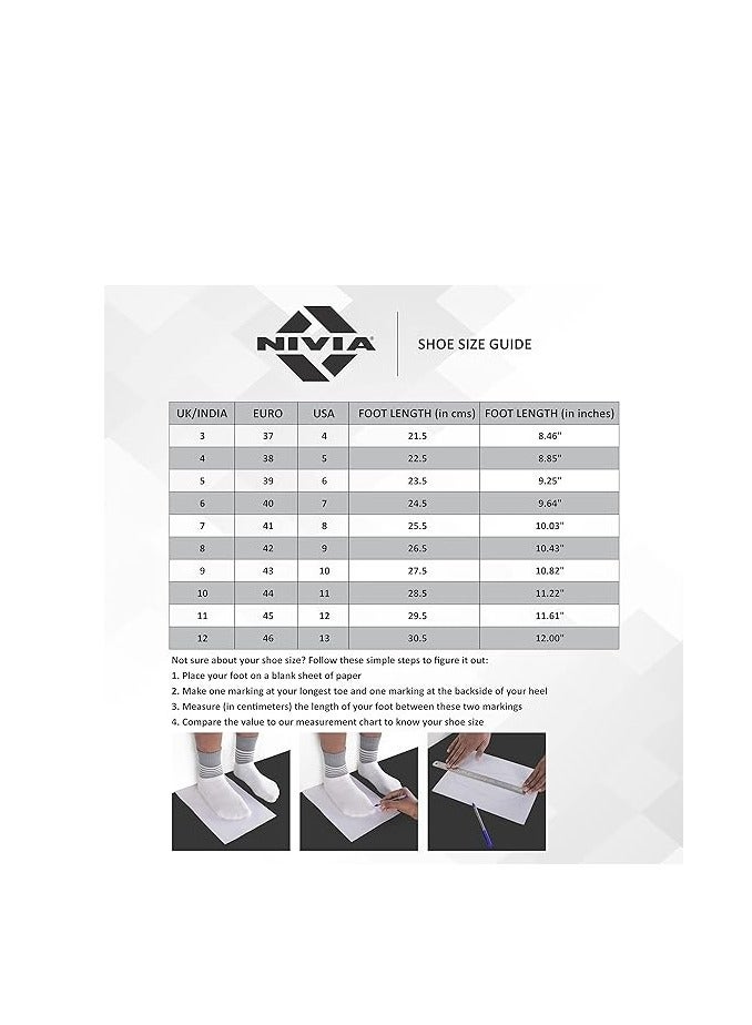 Nivia Spikes Strider 2.0 Running Shoes | For Running, Jogging, Training, Gym | Breathable Mesh | Comfortable | Cushion | Light Weight | 8 UK / 9 US / 42 EU - Image 5