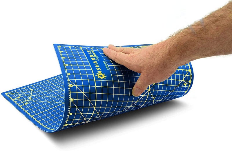 Crafty World 12 x 18 Cutting Mat for Sewing, Self Healing Double Sided Quilting Crafts Mat - Fabric Cutting Mat - Non Slip surface - Rotary Cutting Board - Image 5