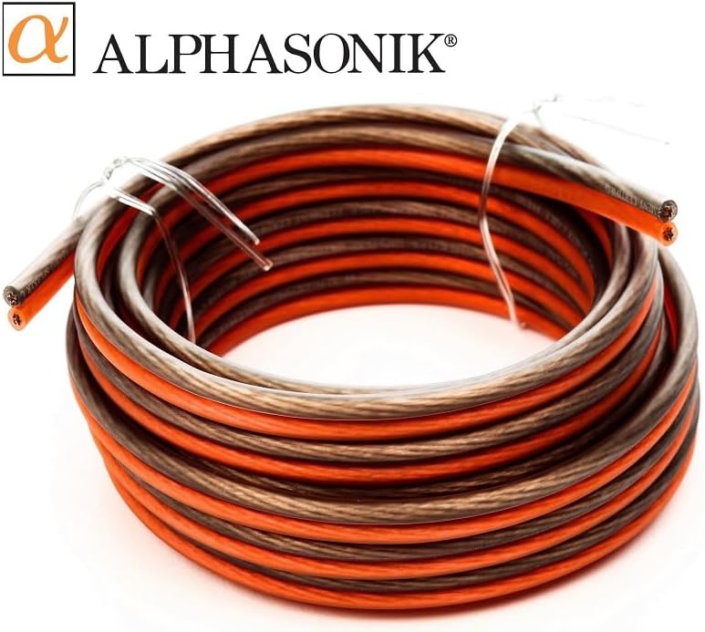 Alphasonik AAK8G Premium 8-Gauge Complete Car Amplifier Installation Kit Hyper-Flex Power, Ground, Speaker Wire RCA Cable - Exceeds AWG (American Wire Gauge) Standard Element Certified Amp Install Kit - Image 5