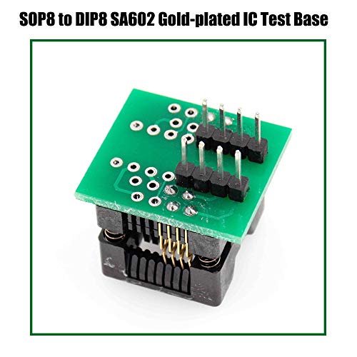 KOOBOOK 1Set CH341A 24 25 Series EEPROM Flash BIOS USB Programmer+SOIC8 SOP8 Test Clip+SPI Flash 1.8V Adapter+SOP8 SOIC8 to DIP8 Adapter Socket Converter - Image 3